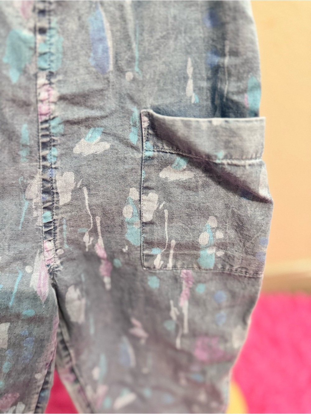 Cristina Martinez Girls Denim Overalls
